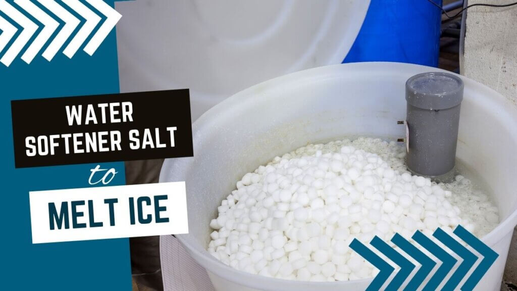 Can You Use Water Softener Salt To Melt Ice