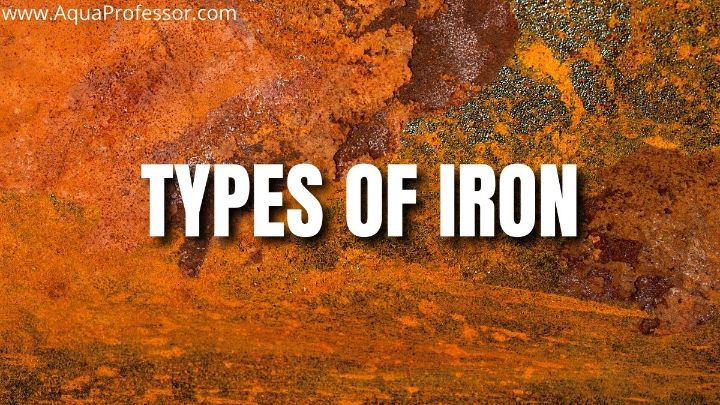 Types of Iron Found in Well Water