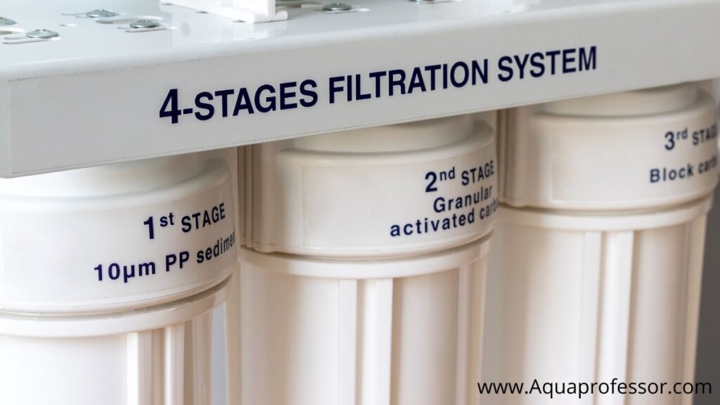 Four Stages of Filtration of aquasana whole house filter