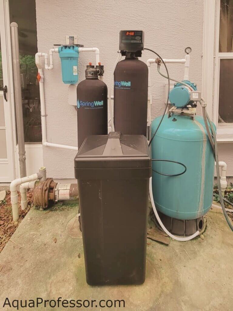 SpringWell SS Salt-Based Water Softener System