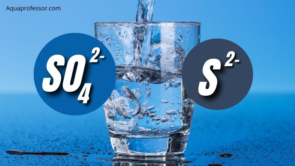 Difference between Sulphate and Sulphide in Drinking Water
