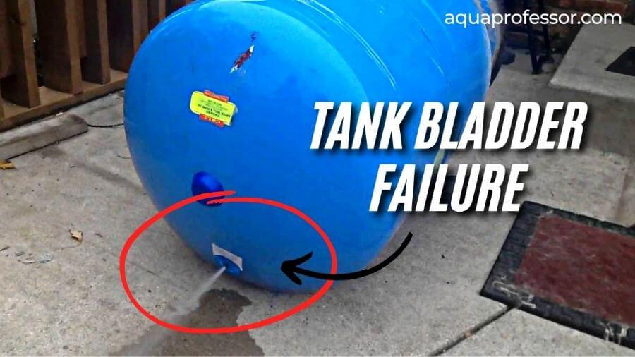 Tank Bladder Failure