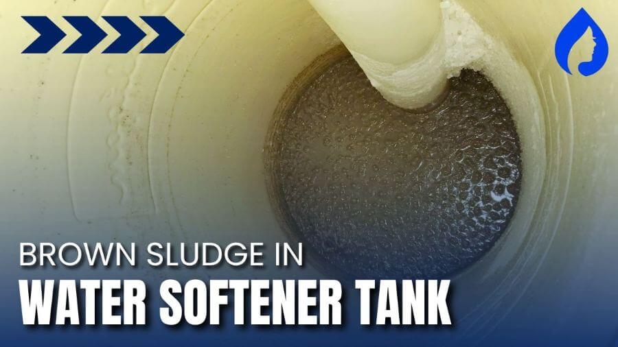 Brown Sludge in Water Softener Tank
