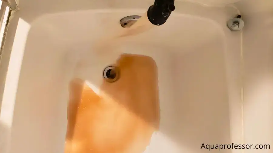 Rust in well water