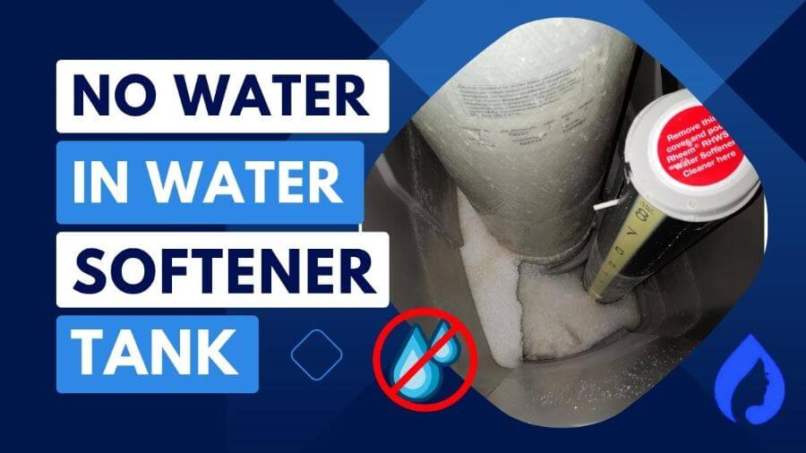 No Water In Water Softener Tank
